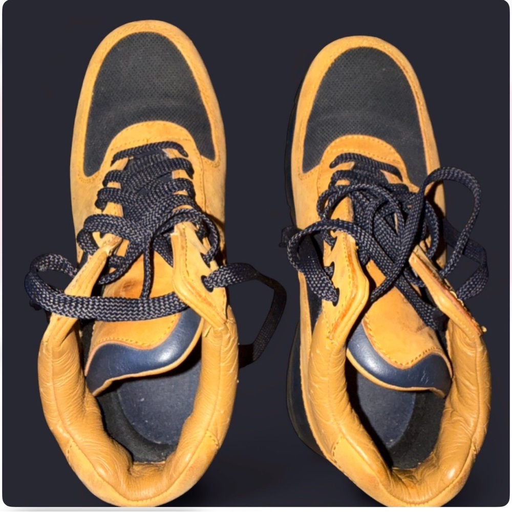 Nike ACG Air Trail Sneakers Wheat Navy Y2K Gorpcore Men’s 7.5 / Women’s 9–9.5